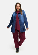 Casaco-blusa de denim premium 'Indiga'