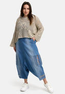 Kekoo Exclusieve Latzhose 'Denim'