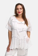 Kekoo tunika med tyl 'Serra'