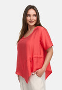 Kekoo Skjorta Asymmetrisk 'Ibiza'