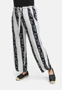 Lige stretch-bukser af viskose 'Sovana'