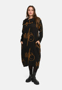 'Isalie' Vestido – suave, artístico & expressivo