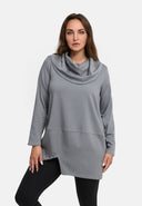 'Juline' Túnica – larga, silueta en O & con elasticidad