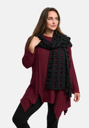 'Cotona' cachecol – extraordinário, macio & com efeito wow