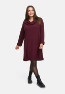 Vestido elegante de viscose stretch 'Floréa'