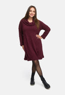 Vestido elegante de viscose stretch 'Floréa'