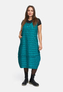 Jurk met elegante ballon-silhouet 'Velena'