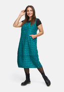 Jurk met elegante ballon-silhouet 'Velena'