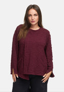 Casaco assimétrico com fecho 'Floréa'