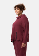 'Vigna' tunika – struktureret bomulds-stretch & raffineret snit