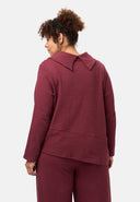 'Vigna' tunika – struktureret bomulds-stretch & raffineret snit