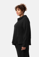'Vigna' tunika – struktureret bomulds-stretch & raffineret snit