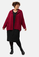 'Vella' Strickcardigan - Baumwollmix mit Wolle, lockerer Schnitt