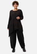 'Ombra' Tunika – Asymmetrischer Schnitt und fließendem Fall