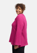 'Marella' bluse – bomuldsblanding, strukturstof