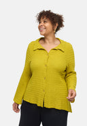 'Marella' bluse – bomuldsblanding, strukturstof