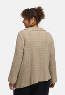 'Marella' bluse – bomuldsblanding, strukturstof