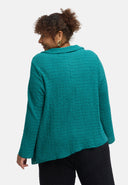 'Marella' bluse – bomuldsblanding, strukturstof