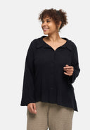 'Marella' bluse – bomuldsblanding, strukturstof