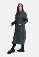 'Calina' Coat made of Parachute, with Lining, A-Line