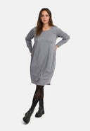 'Juline' Kleid – Denim mit Stetch in O-Silhouette