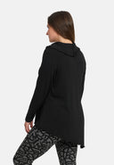 'Seriva' Túnica – Linha-A com Gola Cachecol & Painel Diagonal