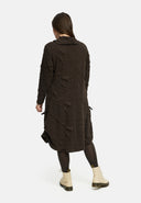 'Brunel' gúna – Muineál Cowl, ruathar taobhach & fad meánach