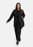 Kurtka 'Noelle' – elegancka, miękki połysk i świąteczna