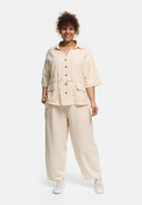 Kurtka 'Linaya' – przewiewna i miękka z bawełnianego lnu