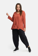 Camisola comprida em linha A 'Ferina'