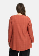 Camisola comprida em linha A 'Ferina'