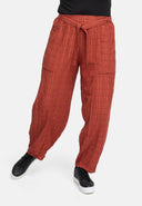 Pantalones anchos con ajuste cónico 'Ferina'