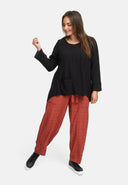 Camisola comprida em linha A 'Ferina'