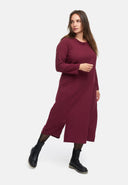 Casual transitional dress made from hemp-cotton mix 'Elure'
