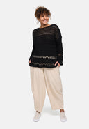 Πλεκτή Μπλούζα 'Cotture' – Απαλή Αίσθηση, Κομψή Γραμμή & Αέρινη