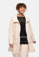 'Livia' Parka de mi-saison – doux, minutieux & moderne