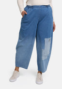 Calças 'Sky' – Denim Premium, Remendo & Elasticidade