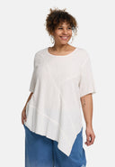 Túnica 'Crissa' – plisada, ligera y moderna-asimétrica