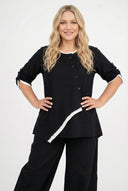 Blús 'Saria' – éagothrom, éadrom & nádúrtha