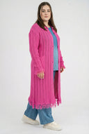 Długi kardigan 'Cotture' – Miękki w dotyku, stylowy krój i przewiewny