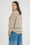 Camisola de Malha 'Cotture' – Toque Suave, Corte Elegante & Arejado