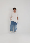 Túnica 'Crissa' – plisada, ligera y moderna-asimétrica